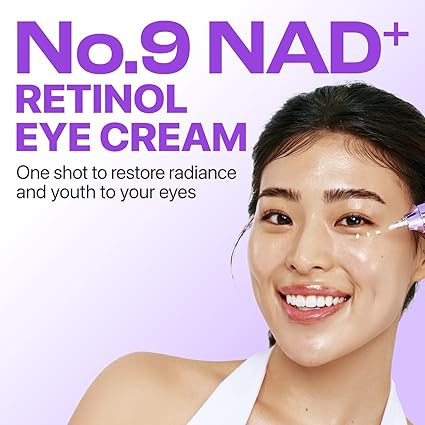 Numbuzin No.9 NAD+ Retinol Volumetox Eye Cream 10ml – Firming &amp; Anti-Aging Eye Treatment