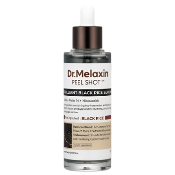 DR MELAXIN Peel Shot Exfoliant Black Rice Ampoule